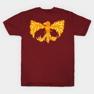 Red Flame Phoenix T-Shirt